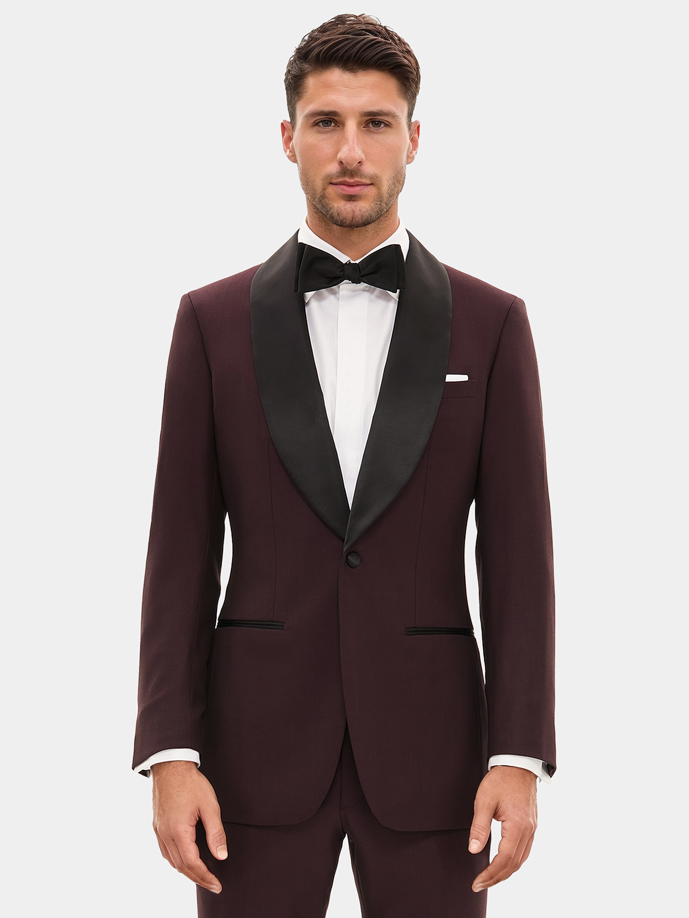 Enzo Custom | S140's Charcoal Dinner Jacket